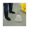 Boardwalk 1.25 in Cut-End Wet Mop, White, Cotton, PK12, BWKCM20016 BWKCM20016